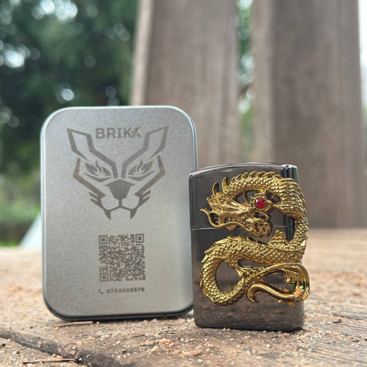 BRIKA – Matte black Dragon